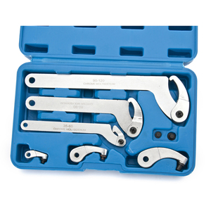 Kit de herramientas de gancho ajustable y llave inglesa para <span class=keywords><strong>bicicleta</strong></span>, Collar de suspensión de motocicleta, ajuste de tuerca, 8 piezas - Product Image 4