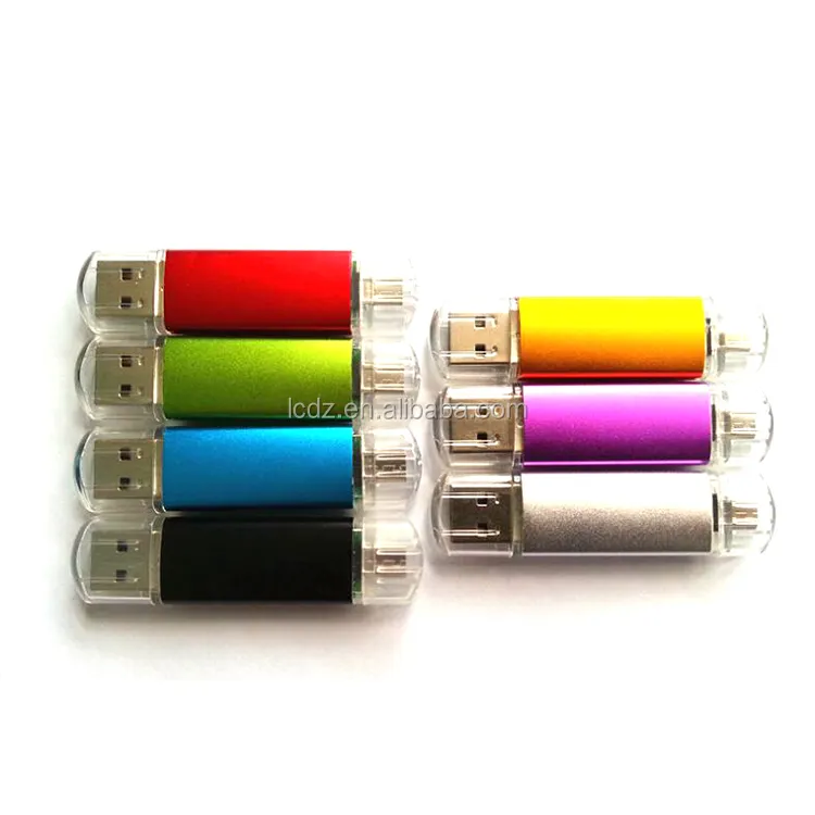 Multicolor 32 GB 8G 4G 16G USB OTG Dual USB Flash Memori Mini USB Flash Drive