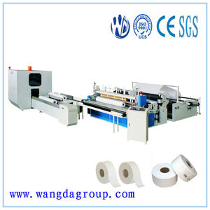 Tự Động Giấy Vệ Sinh Và Nhà Bếp Khăn Làm Máy Với Thiết Bị Dập Nổi Và Máy In Dây Chuyền Sản Xuất Giấy Chứng Nhận CE. Nhà Bếp - Product Image 2