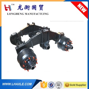 33 T 39 T 48 T <span class=keywords><strong>Eje</strong></span> Tándem Remolque Suspensión Mechancial - Product Image 2