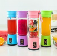 USB Personal Blender Juicer Tazza per Frullati Frullati di plastica Mini Travel Portatile Frullatore