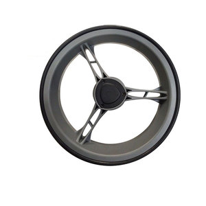 Roues de <span class=keywords><strong>chariot</strong></span> de <span class=keywords><strong>golf</strong></span> en plastique de style nouveau, 9,5 pouces - Product Image 5