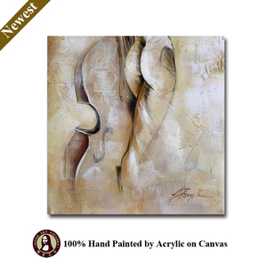 Handmade della Tela di canapa di Arte Astratta Soggiorno Pittura A Olio Della Decorazione Della Parete <span class=keywords><strong>Strumenti</strong></span> <span class=keywords><strong>Musicali</strong></span>