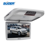 10 Inch Lcd Autodak Monitor Tv Flip Omlaag Auto Monitor Met Dvd/MP5 Speler Ondersteuning Usb/Sd ingang Voor Auto