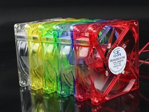 <strong>Computer</strong> <strong>RGB</strong> Colorful <strong>Case</strong> <strong>Fan</strong> 12V 80x80x25mm 80mm LED DC Cooling <strong>Fans</strong> - Product Image 6