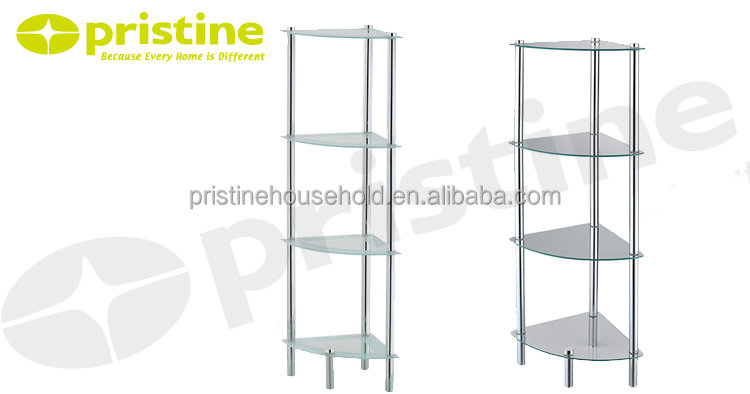 Coin salle de bain triangle plateau Coin rack de stockage