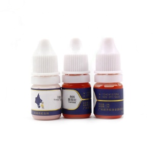 35 colores 3 ml evolución orgánico labio semi permanente micro ceja color pigmento para microblading - Product Image 1