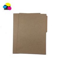 Carpeta de Archivo Kraft Manila de Tamaño Legal con Impresión UV Ecológica, Tres Colores, 1/2 Tablas, 100 Unidades por Paquete, para Uso en Oficina y Escuela