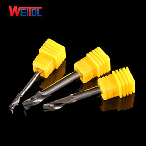 Cacbua vonfram 4mm cuối nhà máy 3/8 cacbua cuối nhà máy <span class=keywords><strong>1</strong></span> sáo công cụ CNC cho nhôm - Product Image 2