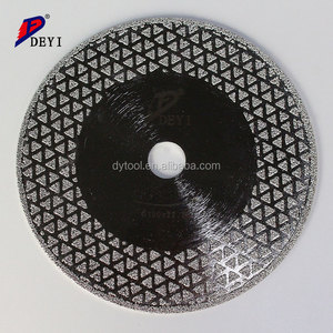 Disque <span class=keywords><strong>de</strong></span> lame <span class=keywords><strong>de</strong></span> <span class=keywords><strong>scie</strong></span> à découper en forme <span class=keywords><strong>de</strong></span> triangle <span class=keywords><strong>de</strong></span> diamant soudé au laser et presse à chaud pour marbre, granit et pierre Support personnalisé OEM - Product Image 5