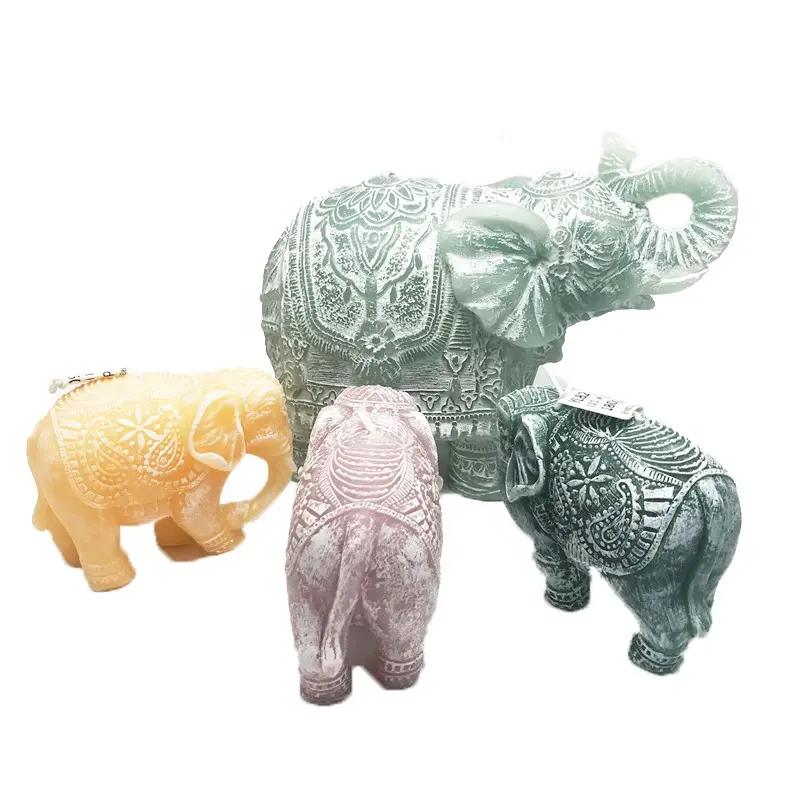 Luxury Decorative Animal Shaped And Elephant Shaped Candle