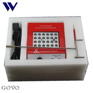 Herramienta de fibra GW-HO24, Conector de fibra óptica para horno de calor