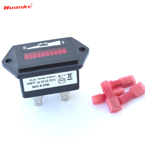 Indicatore di carica della batteria rettangolare 36V indicatore di scarico per carrello da Golf carrello elevatore - Product Image 2