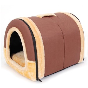 2-in-1 Pet House and Sofa Non-Slip <strong>Dog</strong> Cat <strong>Igloo</strong> <strong>Beds</strong> - Product Image 1