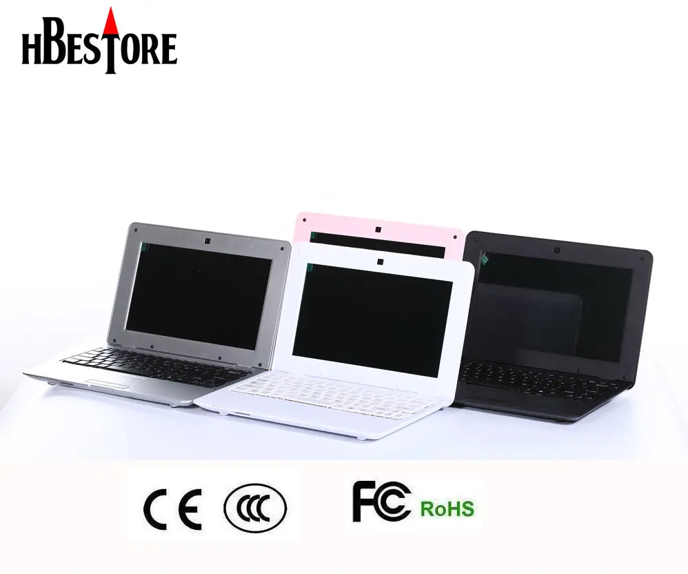 PC1088A Computer Portatile A Basso Costo Allwinner A64 Quad Core Android5.1/7.0 2Gb di Ram 16Gb 10 pollici piccolo netbook