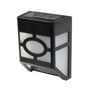 Lampadaire solaire solaire extérieure imperméable de mur de barrière de LED panneau lampe solaire jardin lumières