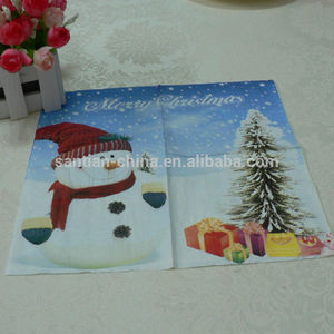 Arbre <span class=keywords><strong>de</strong></span> noël <span class=keywords><strong>en</strong></span> <span class=keywords><strong>papier</strong></span> serviettes <span class=keywords><strong>de</strong></span> table, daisy <span class=keywords><strong>serviette</strong></span> - Product Image 2