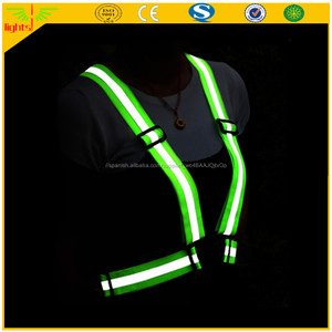 reflectante fluorescente chaleco <span class=keywords><strong>de</strong></span> la correa <span class=keywords><strong>de</strong></span> seguridad walker/<span class=keywords><strong>corredor</strong></span>/basculador kits <span class=keywords><strong>de</strong></span> advertencia <span class=keywords><strong>de</strong></span> seguridad - Product Image 3