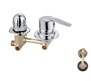 Robinets de robinet sanitaires en laiton salle de bain 3 voies - Product Image 2