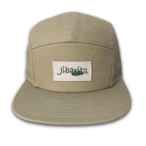 OEM tapa plana para hombres sombreros de diseño 5 panel tapa en blanco personalizado con etiqueta tejida - Product Image 5
