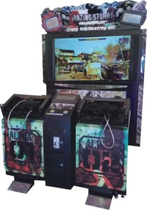 Coin Operated 55 Lcd <span class=keywords><strong>Razing</strong></span> <span class=keywords><strong>Storm</strong></span> Laser Simulator Súng Điện Tử SHooting <span class=keywords><strong>Arcade</strong></span> Video <span class=keywords><strong>Game</strong></span> Máy Để Bán - Product Image 5