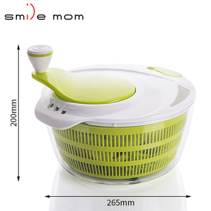 Glimlach mom <span class=keywords><strong>Top</strong></span> <span class=keywords><strong>Selling</strong></span> Keuken Appliance Gereedschappen Nieuwe Ontwerp OEM Salade Spinner