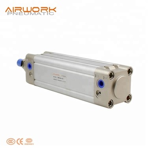 DNC มาตรฐาน Iso6431อลูมิเนียมนิวเมติกความดันอากาศกระบอก500มิลลิเมตรจังหวะ - Product Image 3
