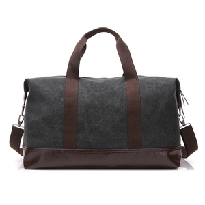 Grande Toile Voyage Fourre-Tout Bagages Hommes de Weekender Duffle <span class=keywords><strong>Sac</strong></span> Voyage <span class=keywords><strong>Sac</strong></span> - Product Image 2