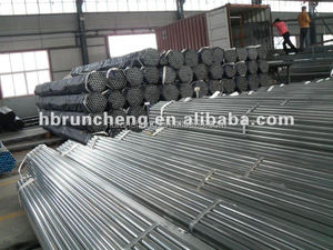 Tubo de acero galvanizado, suministro BS1387 - Product Image 4