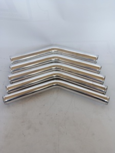 De alta calidad de <span class=keywords><strong>aluminio</strong></span> pulido Universal Intercooler tuberías 0 \ 45 \ 90 \ 180 grado Intercooler de - Product Image 5