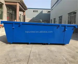 Australia type metal skip garbage bin 4 m3 5 m3 6 m3 7m3 8m3