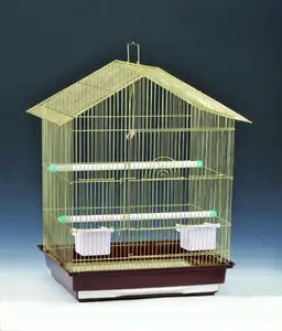 Jaula grande de alambre de hierro para cría de aves, jaula para loros y palomas, venta al por mayor