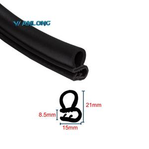 Auto Car Door Window Edge Trim Rubber <strong>Seal</strong> Weather Strip <strong>Weatherstrip</strong> - Product Image 5