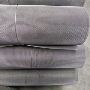 Malla de alambre de acero inoxidable 316, tejido liso, cuadrícula, orificio cuadrado, trineado - Product Image 4