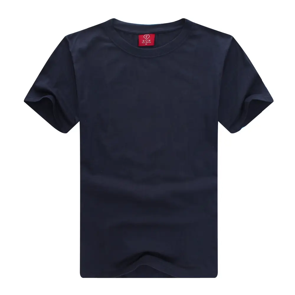 Alta calidad del precio al por mayor de la fábrica algodón sublimación camiseta de encargo para hombre