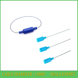 Nhà Sản Xuất Kéo Chặt Chẽ Tự Khóa An Ninh Con Dấu Khóa Container Nhựa Cáp Con Dấu Kéo Chặt Chẽ Dây Khóa Dây Con Dấu - Product Image 3