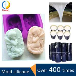 Fábrica al por mayor venta caliente caucho de silicona líquida para manualidades silcione moldes - Product Image 1