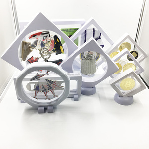 พลาสติกใส PE ฟิล์มแสดงเครื่องประดับกล่อง3D เหรียญลอยเหรียญกรอบการแสดงผล - Product Image 5