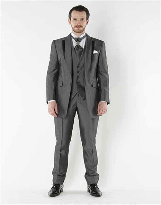 3 Piece Suit Jacket Pants Vest