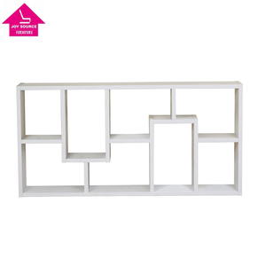 <span class=keywords><strong>Flotante</strong></span> de madera moderna <span class=keywords><strong>biblioteca</strong></span> <span class=keywords><strong>pared</strong></span> de montaje redondo estantería piezas - Product Image 2