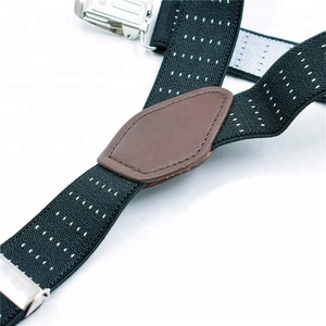 Ceintures de maintien de chemise élastiques réglables en forme de Y antidérapantes pour hommes avec logo personnalisé - Product Image 4