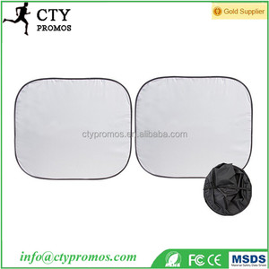 Có Thể Gập Lại Polyester Biểu Tượng Tùy Chỉnh Phía Trước Cửa Sổ Xe Dù Để Che Nắng Xe Sun Shade - Product Image 4
