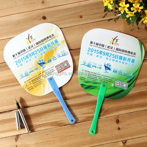 Mini abanicos de plástico PP/PVC para recuerdo, diseños personalizados, regalo promocional - Product Image 3