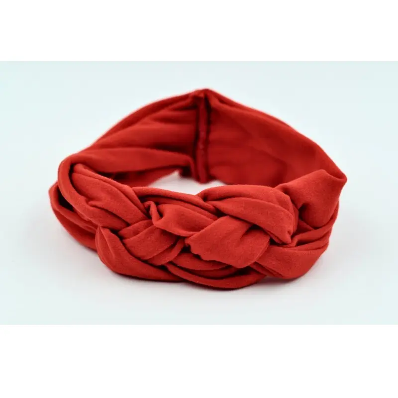 Cheveux De Mode Noeud Bandeau Turban Bandeau Tresse Bandeau Torsion Bandeau Élastique En Coton Bandage Bobocrafts