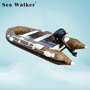 Offre Spéciale 3.8 m Bateau <span class=keywords><strong>de</strong></span> pêche gonflable Nouveau Camo PVC Plancher en aluminium Pêche Bateau <span class=keywords><strong>de</strong></span> sport Offre Spéciale - Product Image 2