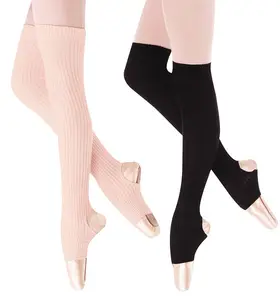 7700002 थोक 42cm 65cm 90cm गुलाबी बैले नृत्य Legwarmer के लिए लड़कियों