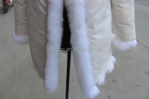 Señoras de diseño nuevo de ropa de abrigo de piel de zorro las mujeres chaqueta de invierno abrigo de piel - Product Image 6