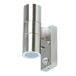Lámpara de Pared LED Exterior con Sensor PIR, Portalámparas <span class=keywords><strong>GU10</strong></span> de Acero Inoxidable, Luz Arriba/Abajo - Product Image 4