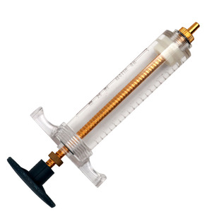 Jeringas veterinarias automáticas, máquinas de inyección de acero y plástico de 10ml, inyector de <span class=keywords><strong>vacuna</strong></span> Cooper Head para animales - Product Image 1
