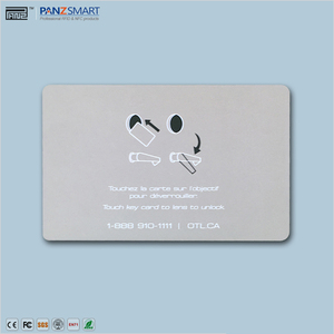Tùy chỉnh kiểm soát truy cập thẻ khách sạn thẻ chìa khóa 13.56MHz chip rewritable 125Khz t5577 chip không tiếp xúc RFID khách sạn thẻ trống với PVC - Product Image 4